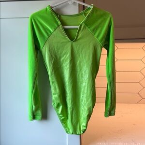 Green Kids leotard